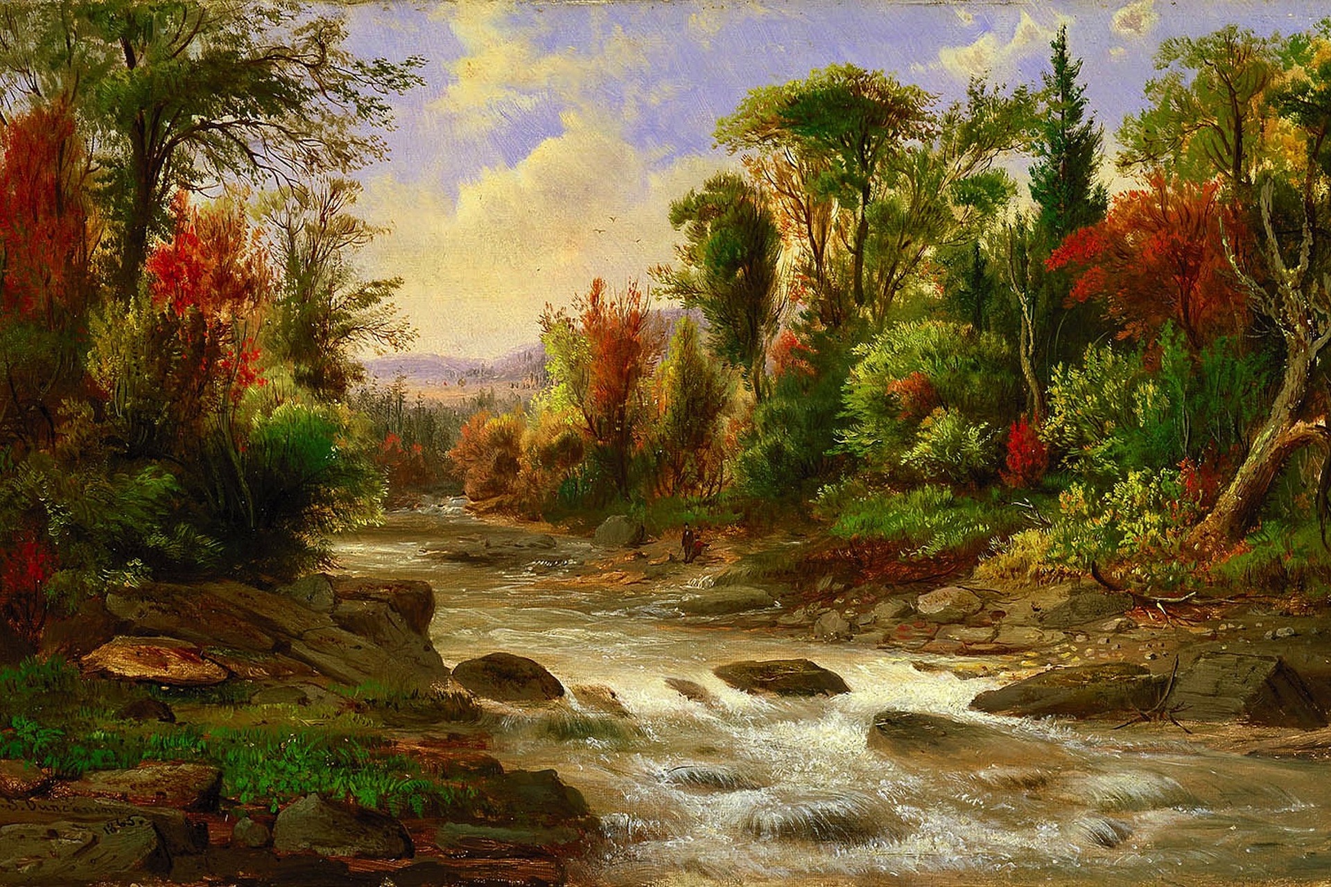 Oil paintings on canvas